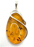 Charm Domar Donna Ambra in Argento Ambra AMBER-CH-8-280
